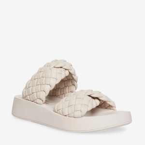 STEVE MADDEN HELSA sandal size 9 Bone